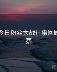 黑料网今日粉丝大战往事回顾趋势洞察