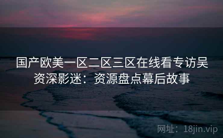 国产欧美一区二区三区在线看专访吴资深影迷：资源盘点幕后故事